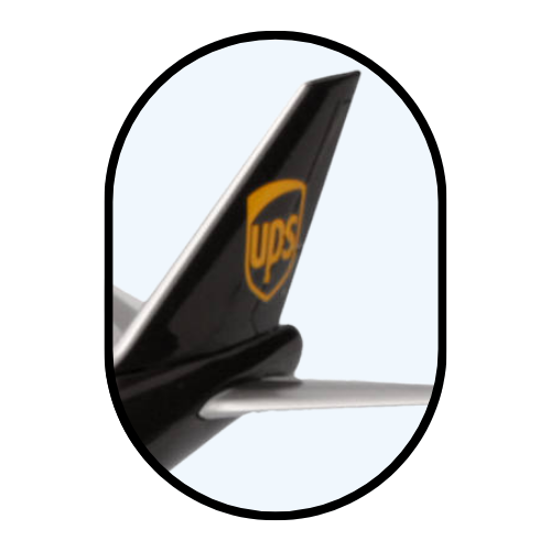 UPS Flugzeugmodell