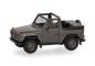 Preview: Puch G-Klasse offen Schweizer Armee 1:87 Herpa