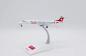 Preview: Swiss International Air Lines Embraer 145 600th 1:200 JC Wings Flugzeugmodell
