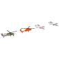 Preview: Herpa Zubehör Helikopter und Businessjet Set (2+2) (1:500)