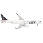 Preview: Lot Polish Airlines Airbus Embraer E190 1:200 Herpa Wings Flugzeugmodell