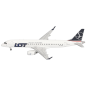 Preview: Lot Polish Airlines Airbus Embraer E190 1:200 Herpa Wings Flugzeugmodell