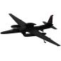 Preview: U.S. Army Air Force Lockheed U-2S Dragon Lady 1:200 Herpa Wings Flugzeugmodell