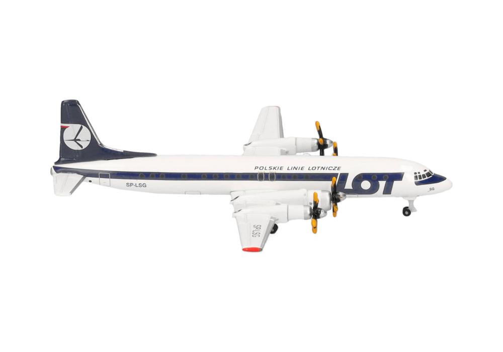 Herpa Wings Flugzeugmodell Lot Polish Airlines Ilyushin IL-18 (1:500)