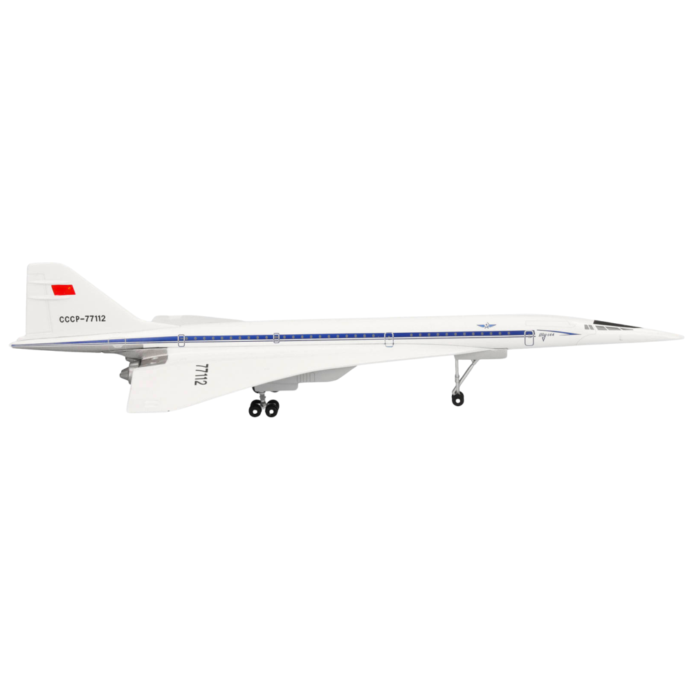 Herpa Wings Flugzeugmodell Aeroflot Tupolev TU-144D (1:400)