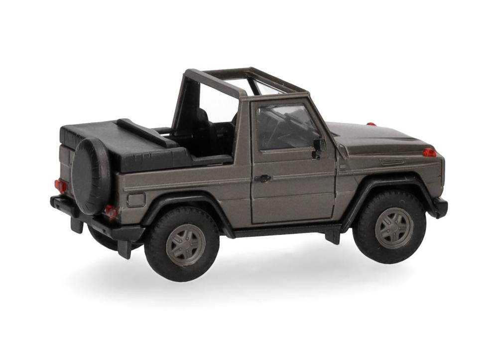 Preview: Puch G-Klasse offen Schweizer Armee 1:87 Herpa