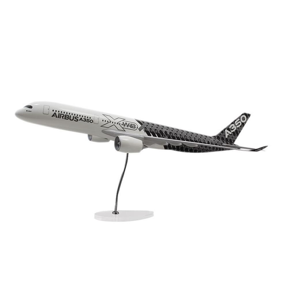 Airbus A350-900 XWB Carbon Livery Flugzeugmodell (1:100)
