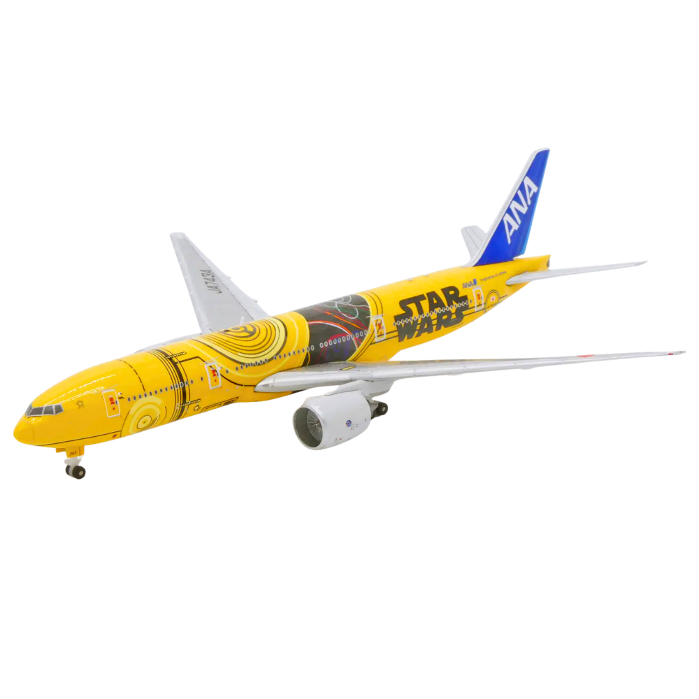 Preview: All Nippon Airways Boeing 777-300ER Star Wars 1:500 JC Wings Flugzeugmodell