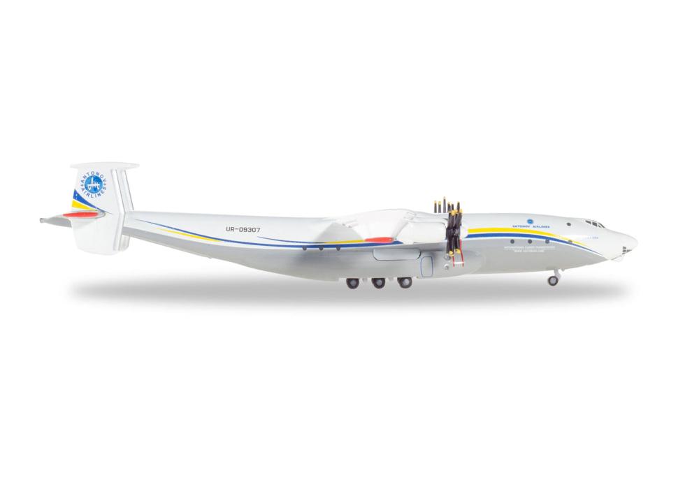 Antonov Airlines Antonov AN-22 Antei 1:500 Herpa Wings Flugzeugmodell