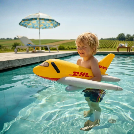 Preview: Aufblasbares Flugzeug DHL