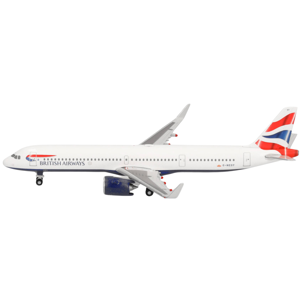 Preview: British Airways Airbus A321neo 1:500 Herpa Wings Flugzeugmodell