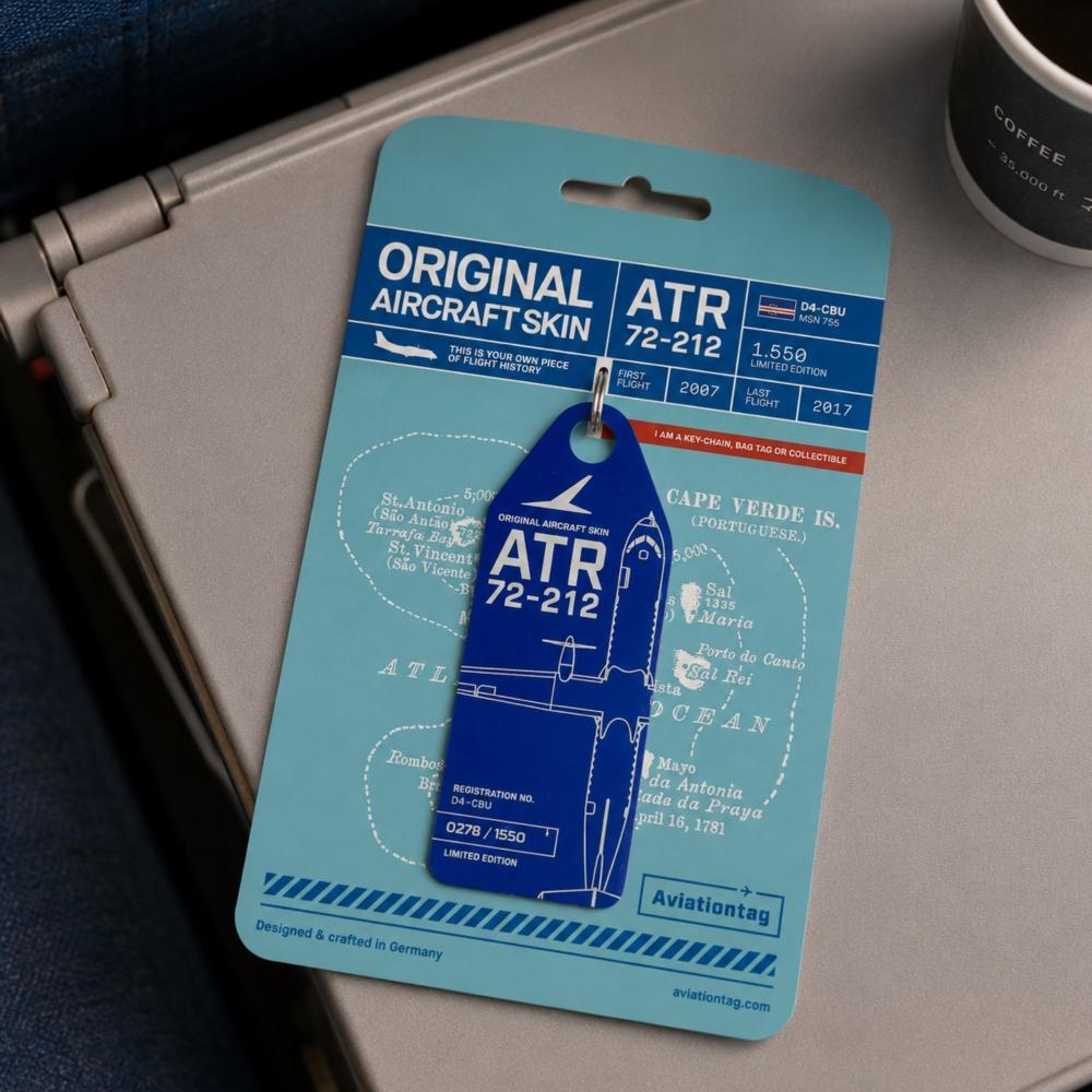 Preview: Cabo Verde Airlines ATR 72-212 Blau Aviationtag