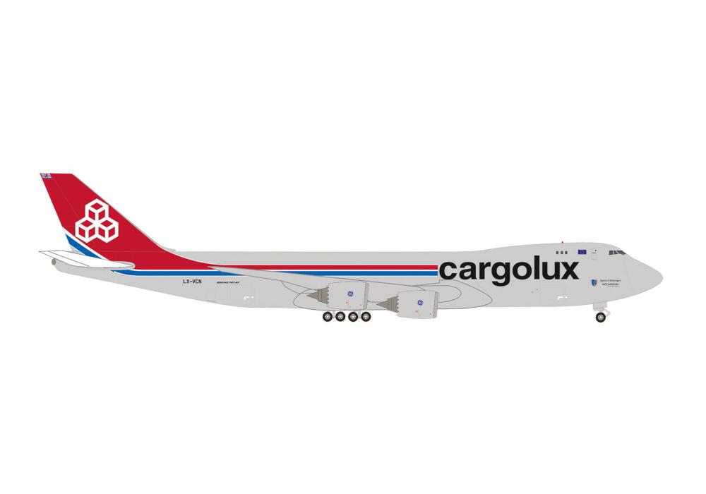 Cargolux Boeing 747-8F 1:500 Herpa Wings Flugzeugmodell
