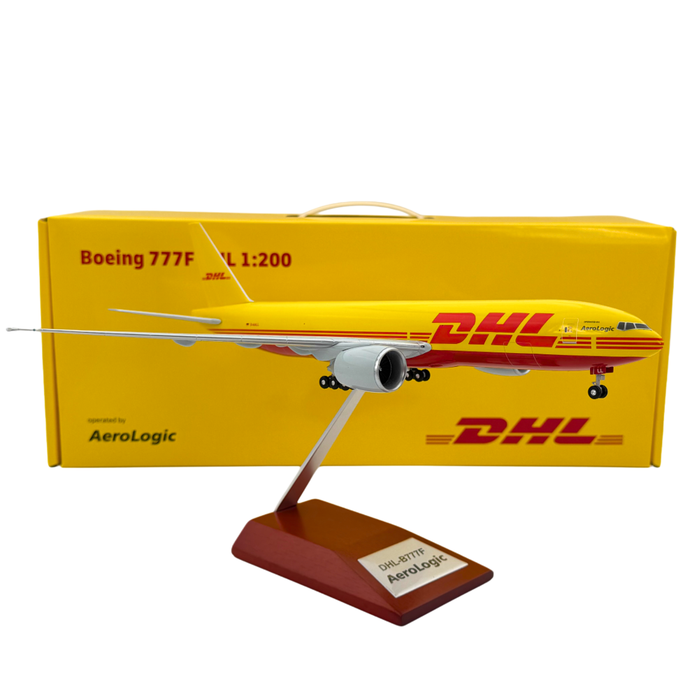 DHL Aerologic Boeing 777-200F 1:200 Limox Flugzeugmodell