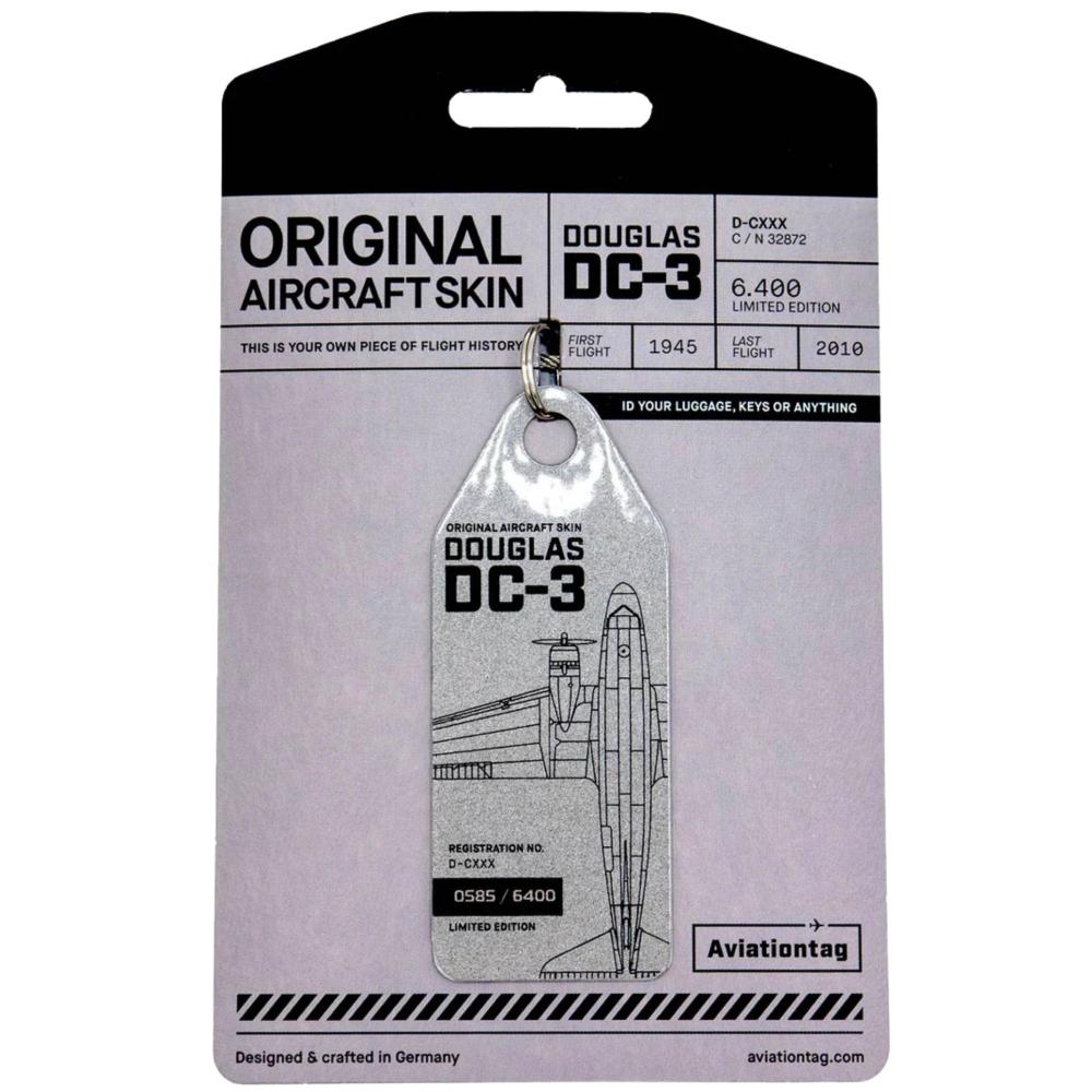 Douglas DC-3 Rosinenbomber D-CXXX Aviationtag
