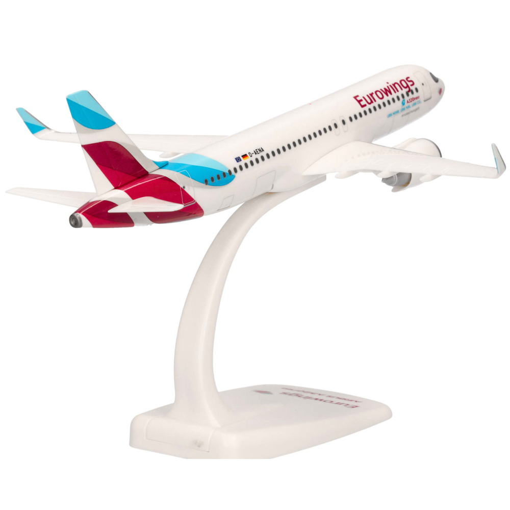 Preview: Eurowings Airbus A320neo 1:200 Herpa Snap-Fit Flugzeugmodell
