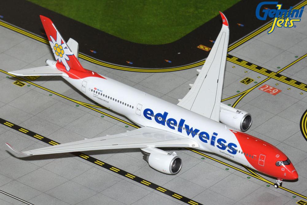 Preview: GeminiJets Flugzeugmodell Edelweiss Air Airbus A350-900 (1:400)