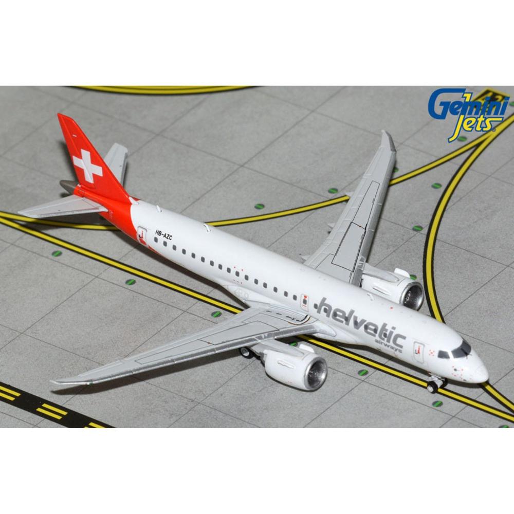 Preview: Helvetic Airways Embraer E190-E2 1:400 GeminiJets Flugzeugmodell