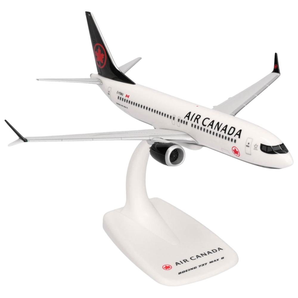 Preview: Herpa Snap-Fit Flugzeugmodell Air Canada Boeing 737 MAX 8 C-FSNU (1:200)