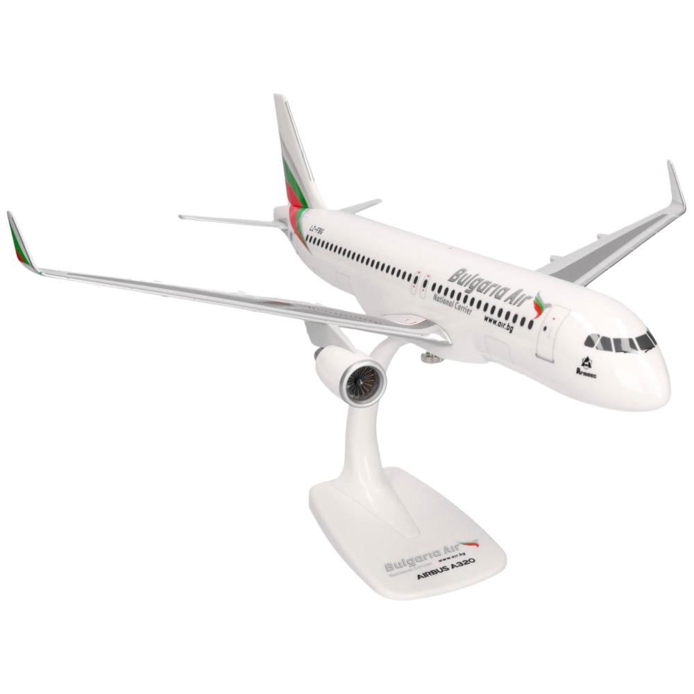 Preview: Herpa Snap-Fit Flugzeugmodell Bulgaria Air Airbus A320 (1:100)