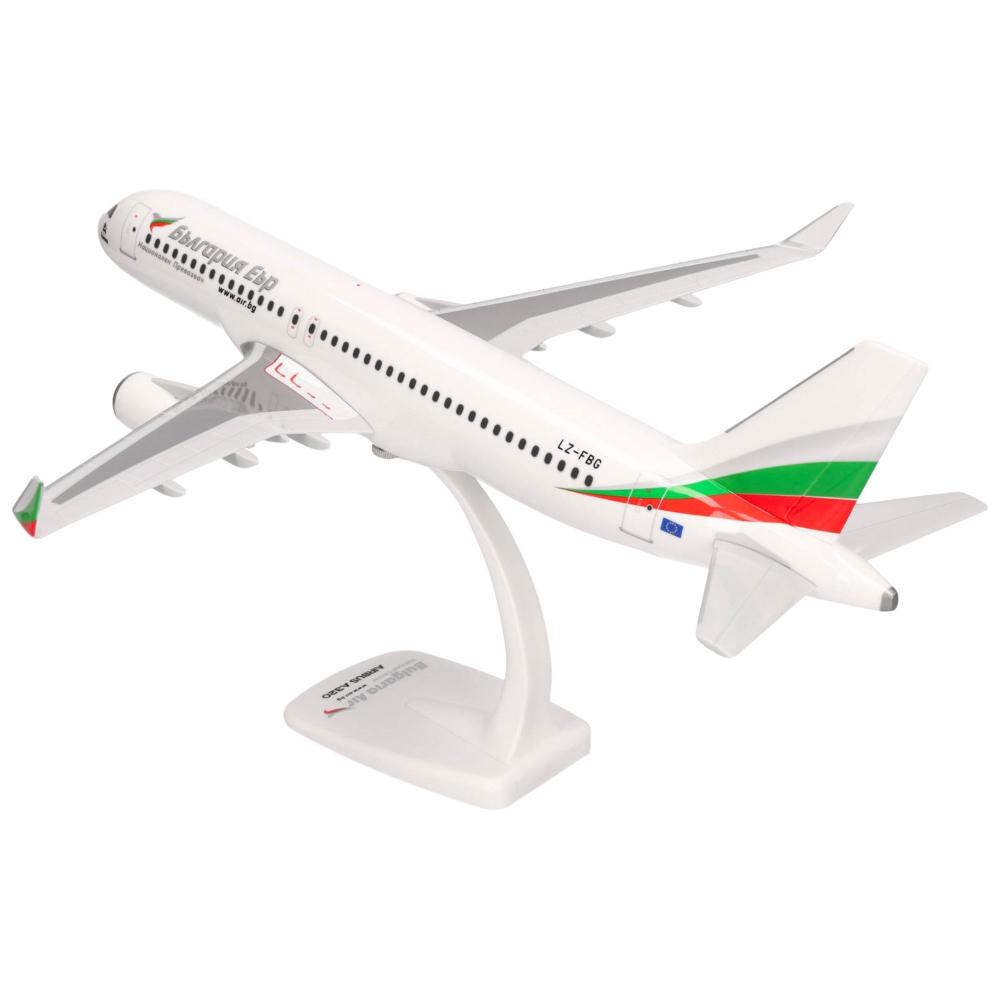 Preview: Herpa Snap-Fit Flugzeugmodell Bulgaria Air Airbus A320 (1:100)