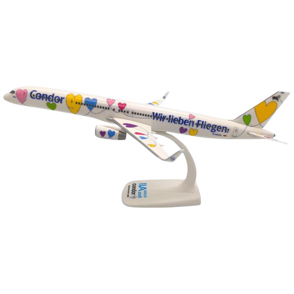 Herpa Snap-Fit Flugzeugmodell Condor Boeing 757-300 
