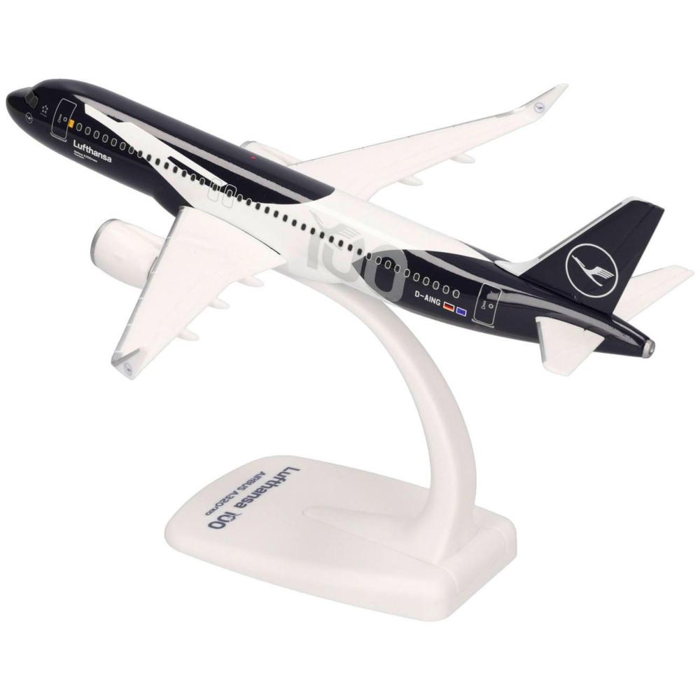 Preview: Herpa Snap-Fit Flugzeugmodell Lufthansa Airbus A320neo D-AING Kerpen 100 Jahre (1:200)