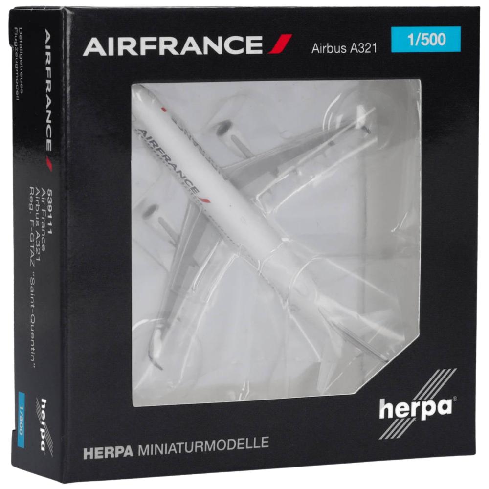 Herpa Wings Flugzeugmodell Air France Airbus A321 (1:500)