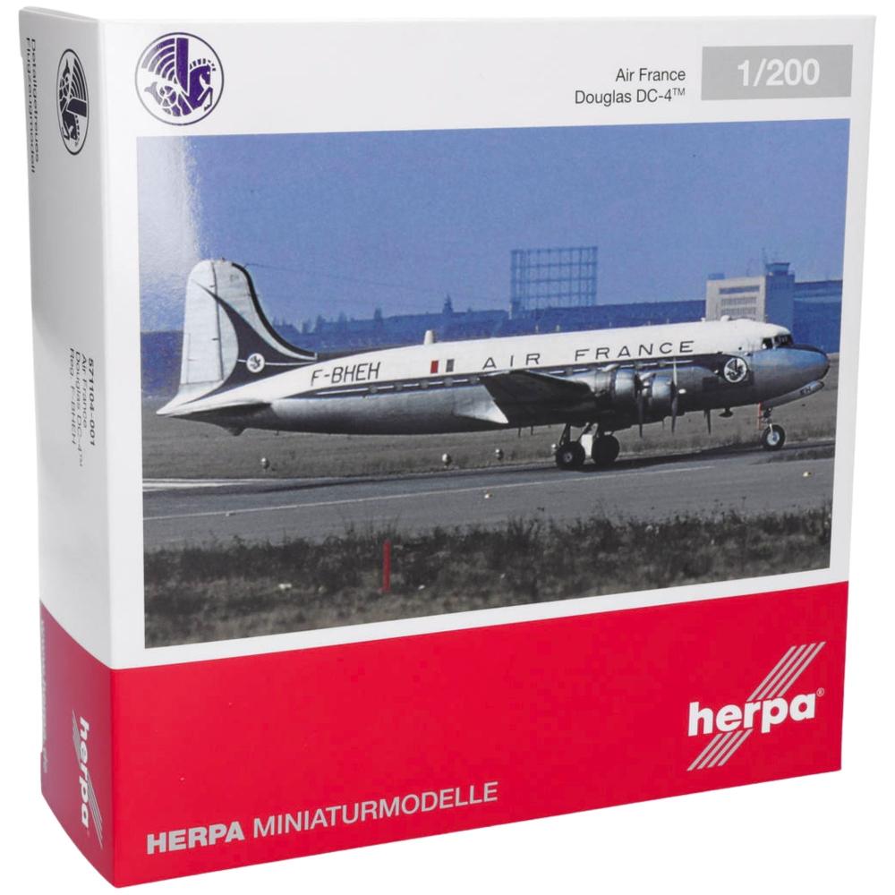Herpa Wings Flugzeugmodell Air France Douglas DC-4 (1:200)