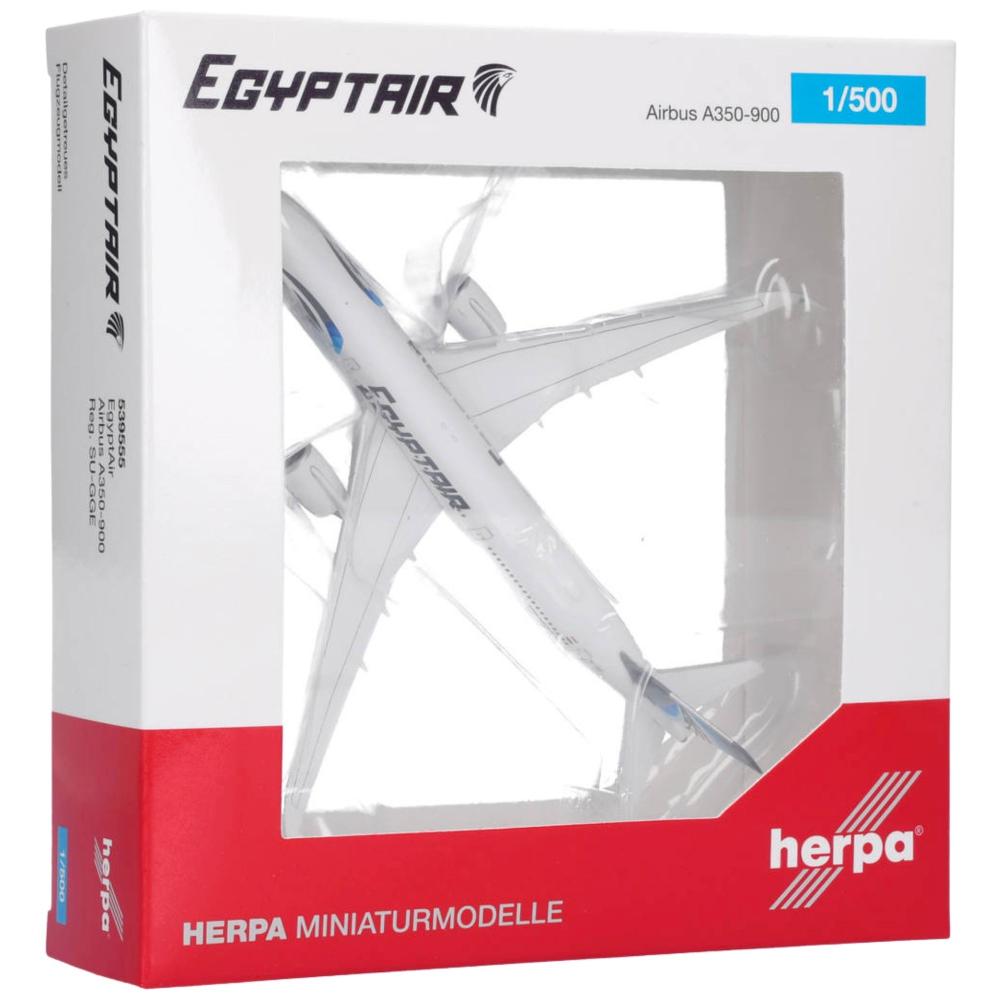 Herpa Wings Flugzeugmodell EgyptAir Airbus A350-900 SU-GGE (1:500)