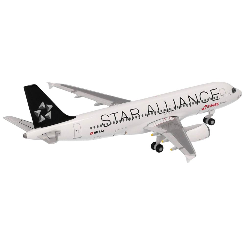 Preview: Herpa Wings Flugzeugmodell Swiss International Air Lines Airbus A320 HB-IJM Star Alliance (1:500)