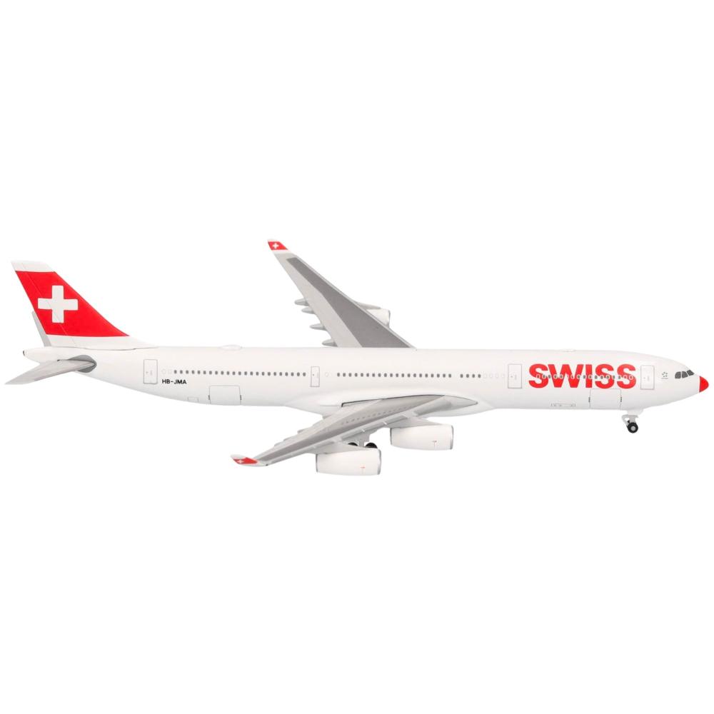 Herpa Wings Flugzeugmodell Swiss International Air Lines Airbus A340-300 