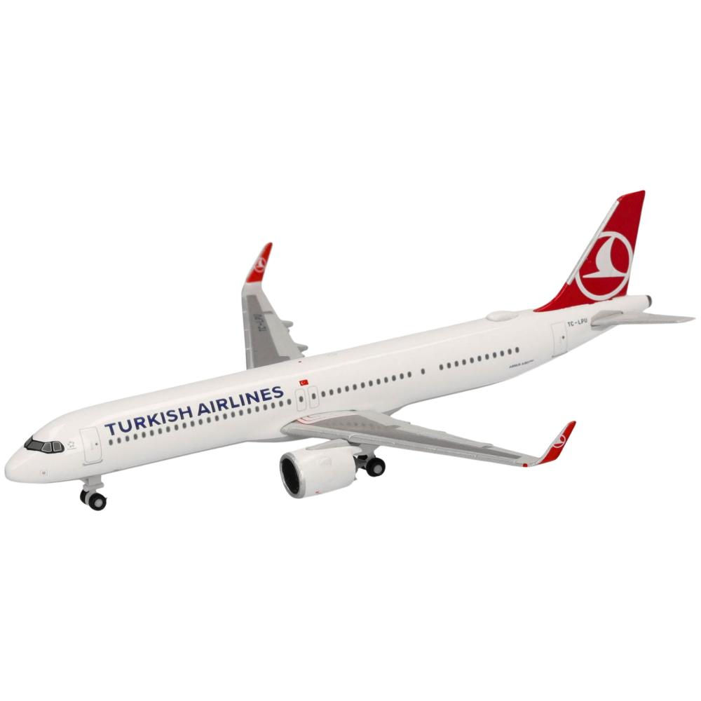 Preview: Herpa Wings Flugzeugmodell Turkish Airlines Airbus A321neo (1:500)Herpa Wings Flugzeugmodell Turkish Airlines Airbus A321neo (1:500)