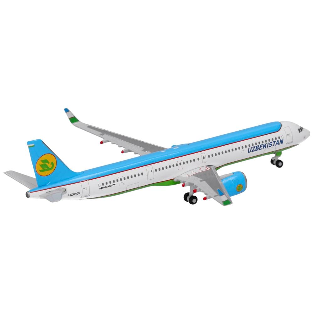 Preview: Herpa Wings Flugzeugmodell Uzbekistan Airways Airbus A321neo UK32105 (1:500)