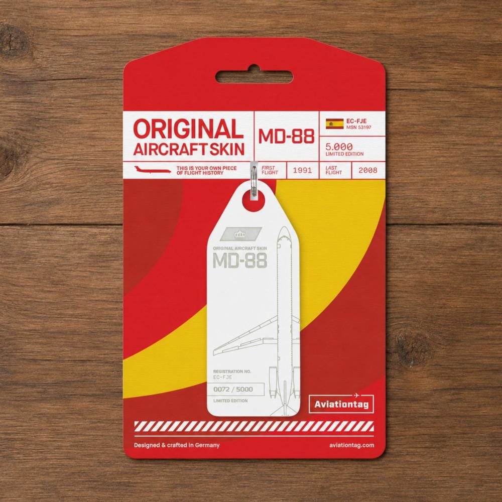 Preview: Iberia McDonnell Douglas MD-88 EC-FJE Aviationtag