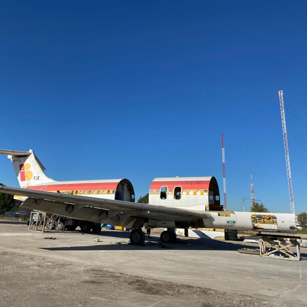 Iberia McDonnell Douglas MD-88 EC-FJE Aviationtag