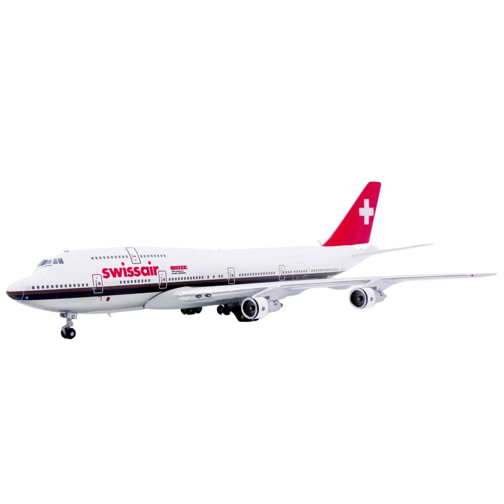 Preview: JC Wings Flugzeugmodell Swissair Boeing 747-300 