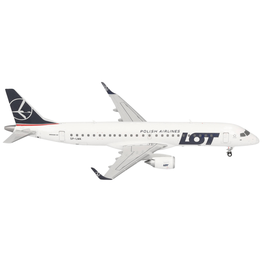 Lot Polish Airlines Airbus Embraer E190 1:200 Herpa Wings Flugzeugmodell