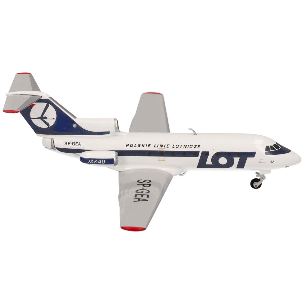 Lot Polish Airlines Yakovlev Yak-40 1:500 Herpa Wings Flugzeugmodell