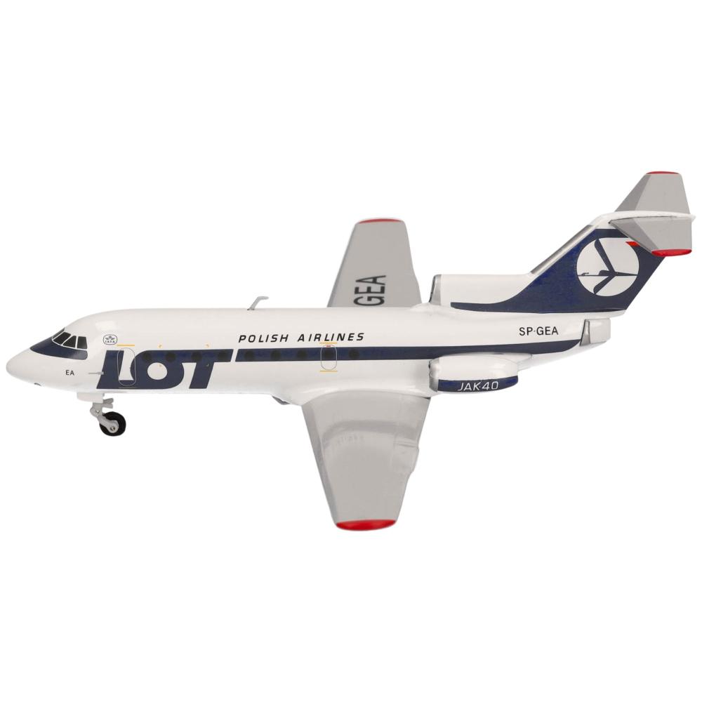 Preview: Lot Polish Airlines Yakovlev Yak-40 1:500 Herpa Wings Flugzeugmodell