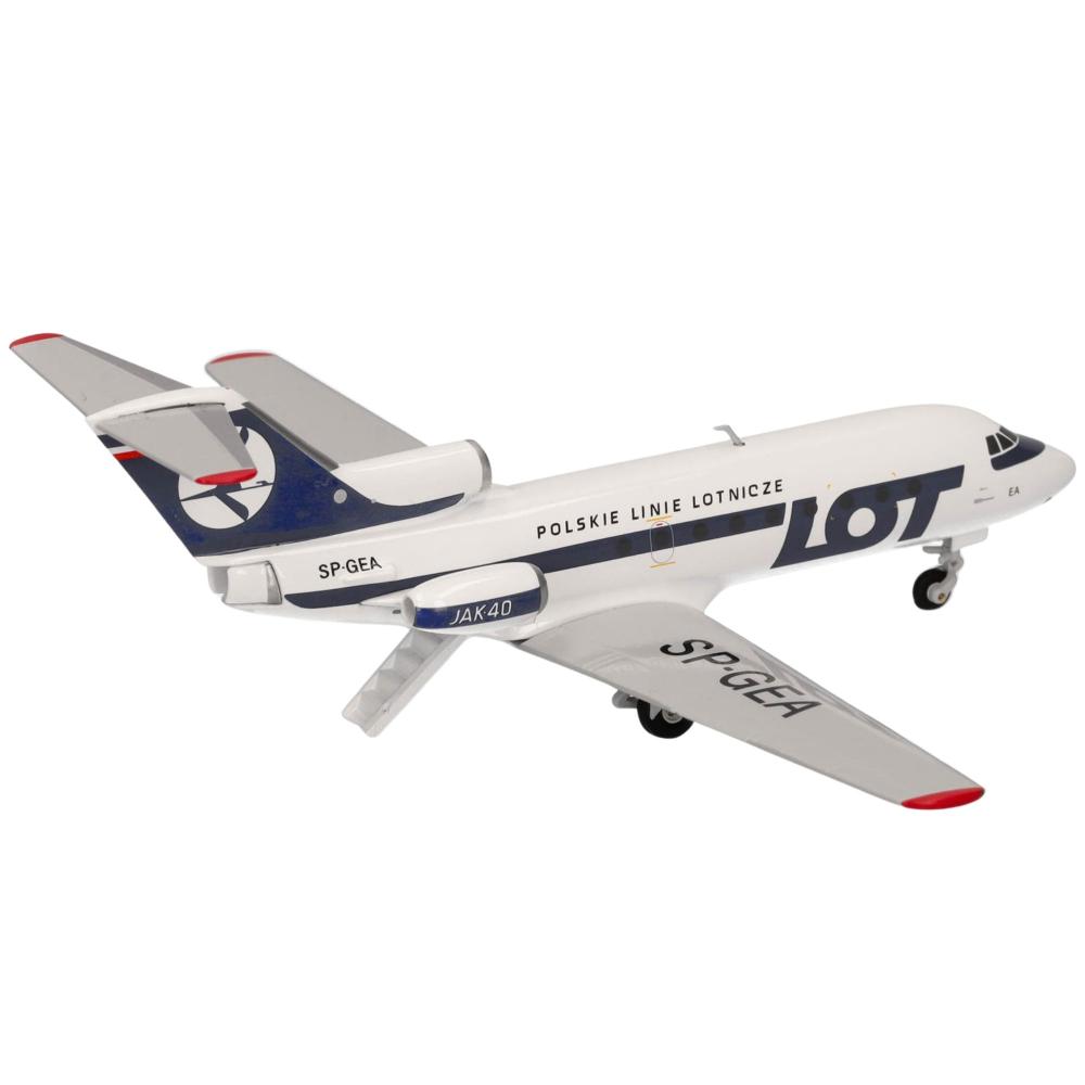 Preview: Lot Polish Airlines Yakovlev Yak-40 1:500 Herpa Wings Flugzeugmodell
