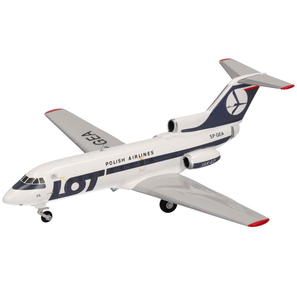 Preview: Lot Polish Airlines Yakovlev Yak-40 1:500 Herpa Wings Flugzeugmodell