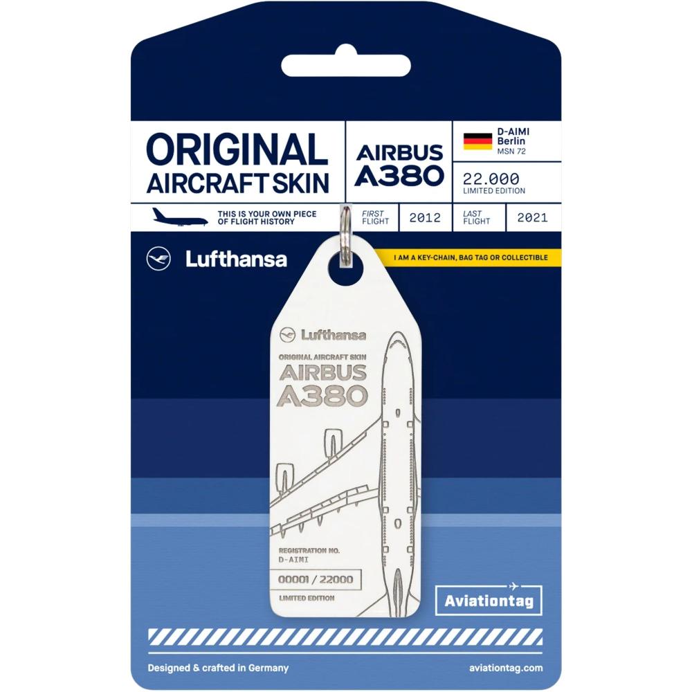 Lufthansa Airbus A380 D-AIMI Aviationtag