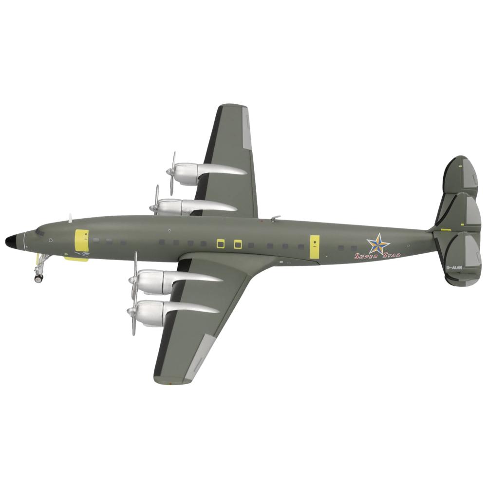 Preview: Lufthansa Lockheed L-1649A Super Star Roll-out 1:200 Herpa Wings Flugzeugmodell
