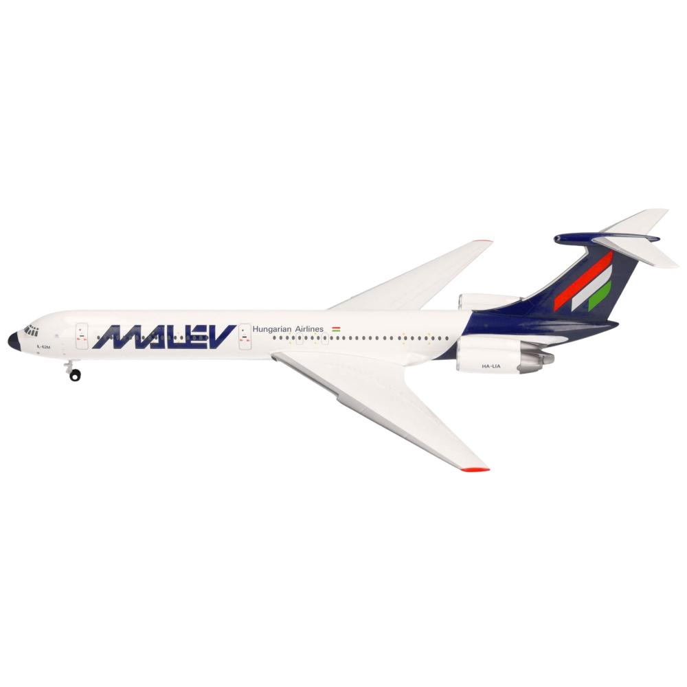 Preview: Malév Hungarian Airlines Ilyushin IL-62M 1:200 Herpa Wings Flugzeugmodell