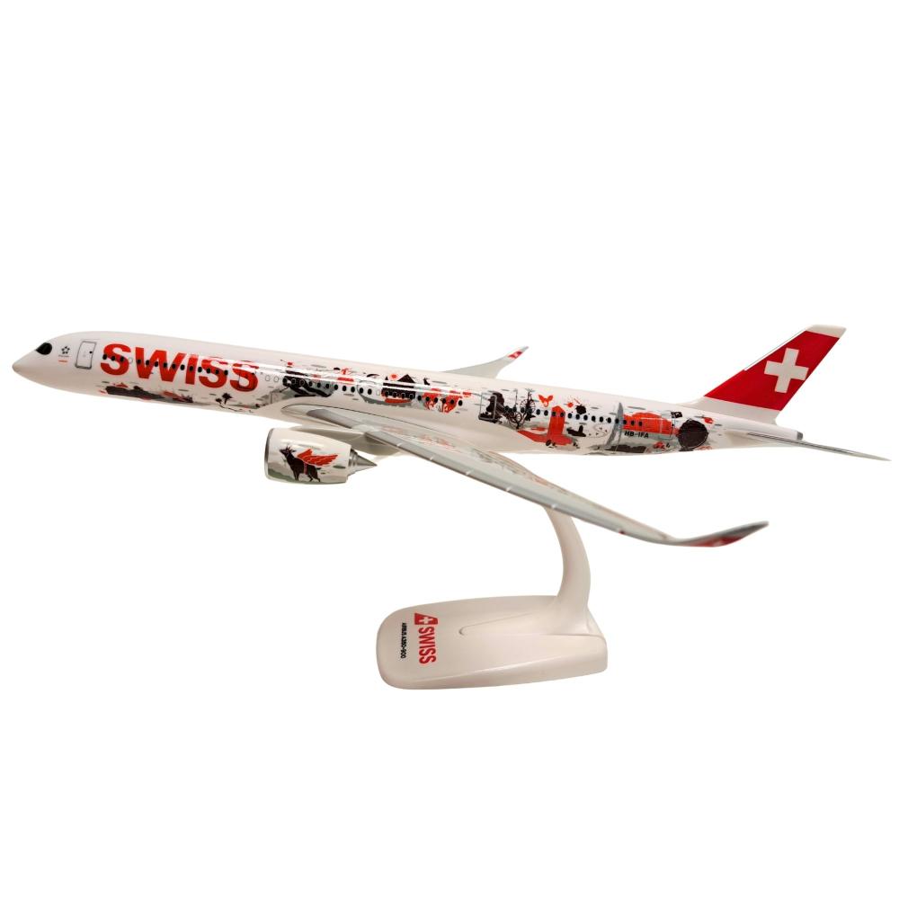 PPC Flugzeugmodell Swiss International Air Lines Airbus A350-900 HB-IFA Wanderlust (1:200)