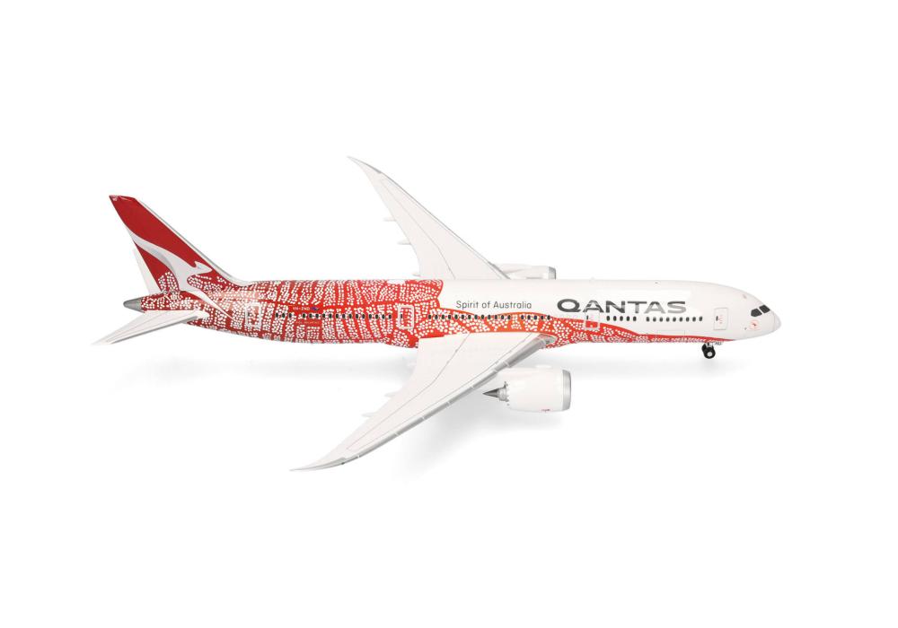 Qantas Boeing 787-9 Flying Art Series 1:200 Herpa Wings Flugzeugmodell
