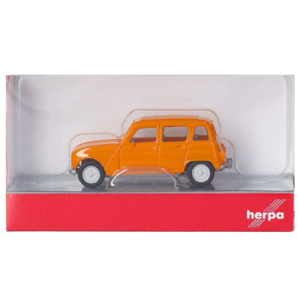 Renault R4 orange andalou 1:87 Herpa