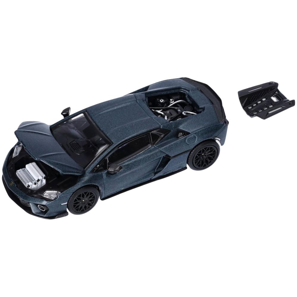 Trends Hobby Modellauto Lamborghini Temerario mattblau (1:64)