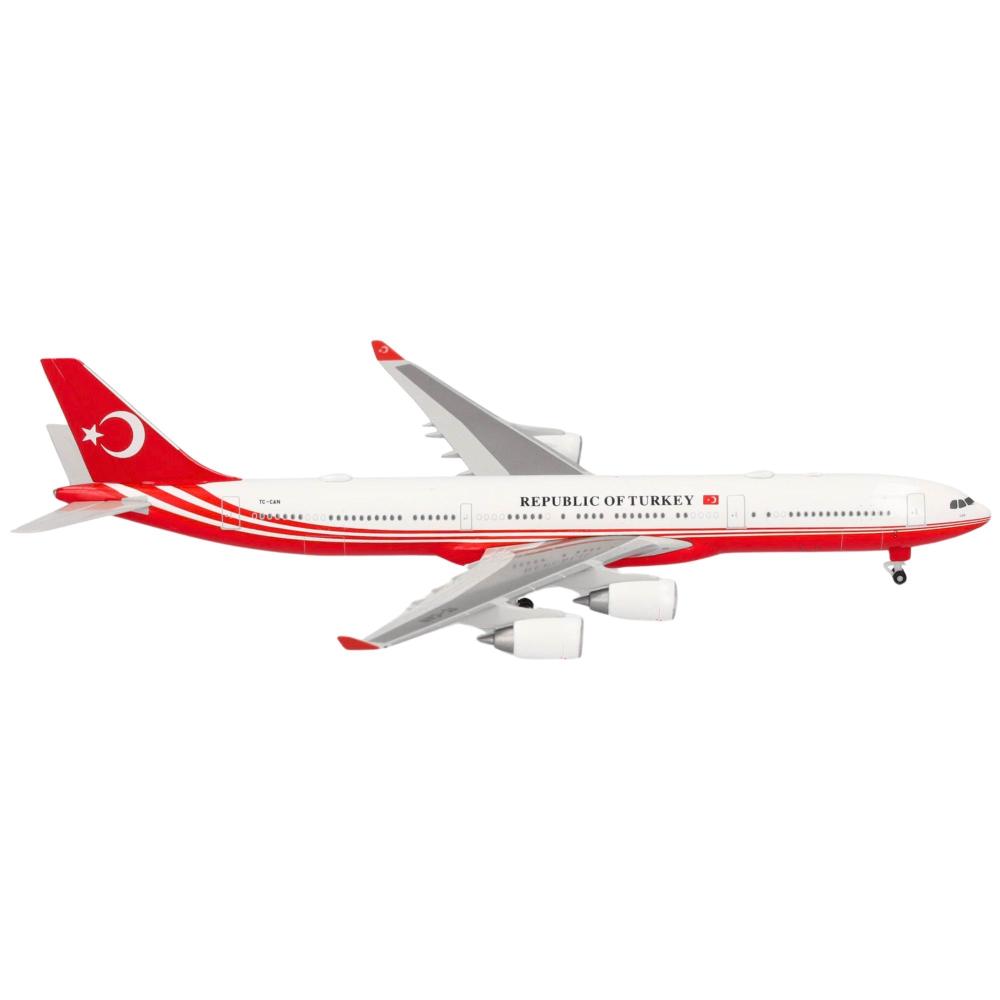 Turkey Government Airbus A340-500 1:500 Herpa Wings Flugzeugmodell